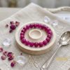 Vòng tay ruby hồng 10mm Vòng tay ruby hồng 10mm